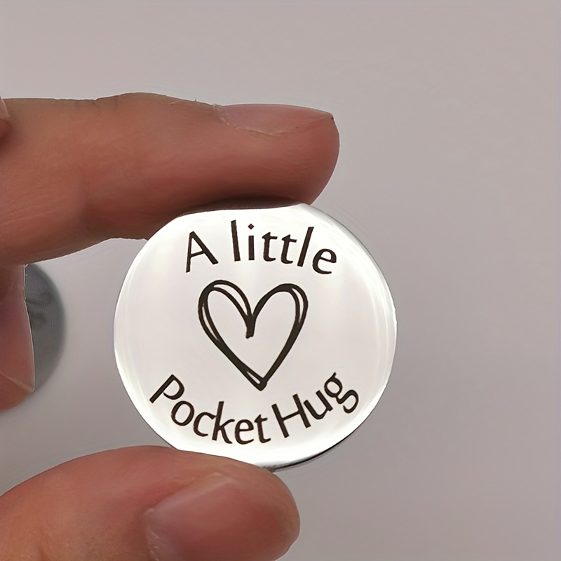 Inspirational Pocket Hug Token Gift, Long Distance Relationship