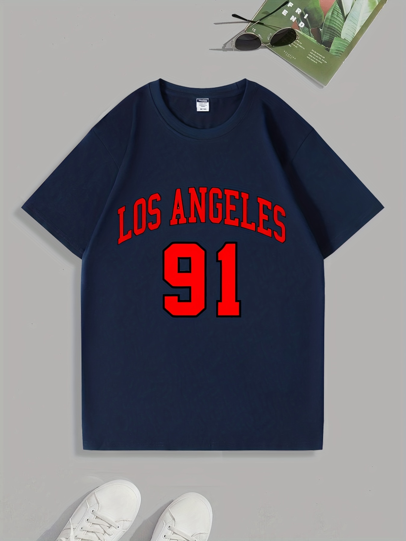 Los Angeles Apparel | Shirt for Men in Navy, Size XL