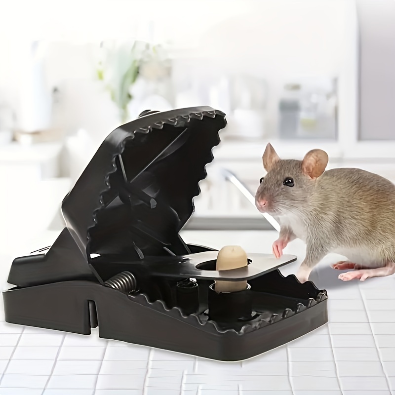 1pc Piège à souris en plastique, piège à souris réutilisable pour la  maison, piège à souris sans mains pour tuer rapidement les petits rats,  pièges à