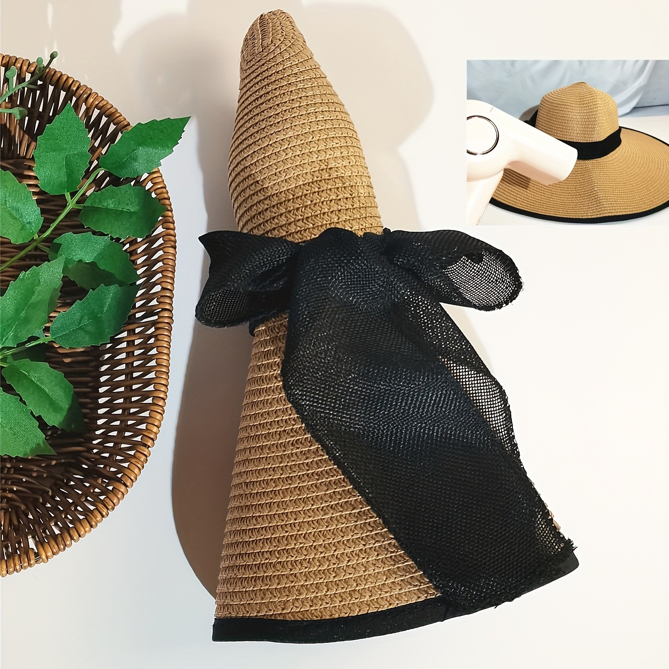 Elegant Straw Sun Hats For Women: Wide Floppy, Large & Elegant Perfect For  Beach, Pool & Outdoor Activities From Ewjv, $8.49