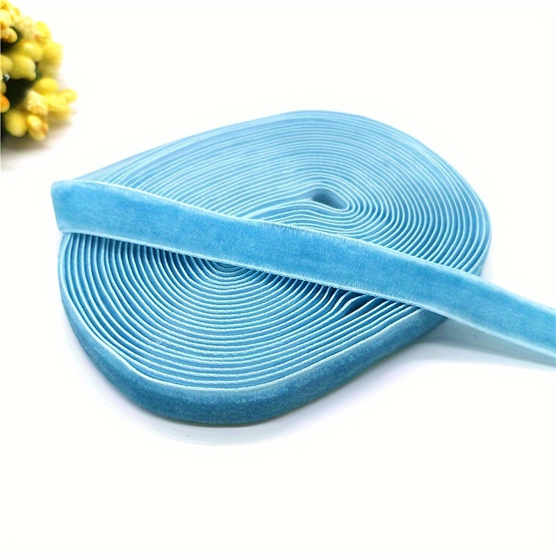 Turquoise Fold Over Elastic