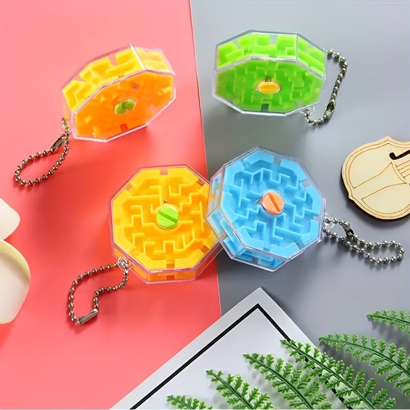 Bola de juego de rompecabezas 3D y mini cubo, bola de laberinto 3D,  rompecabezas de rompecabezas de esfera y juego de laberinto de  entrenamiento