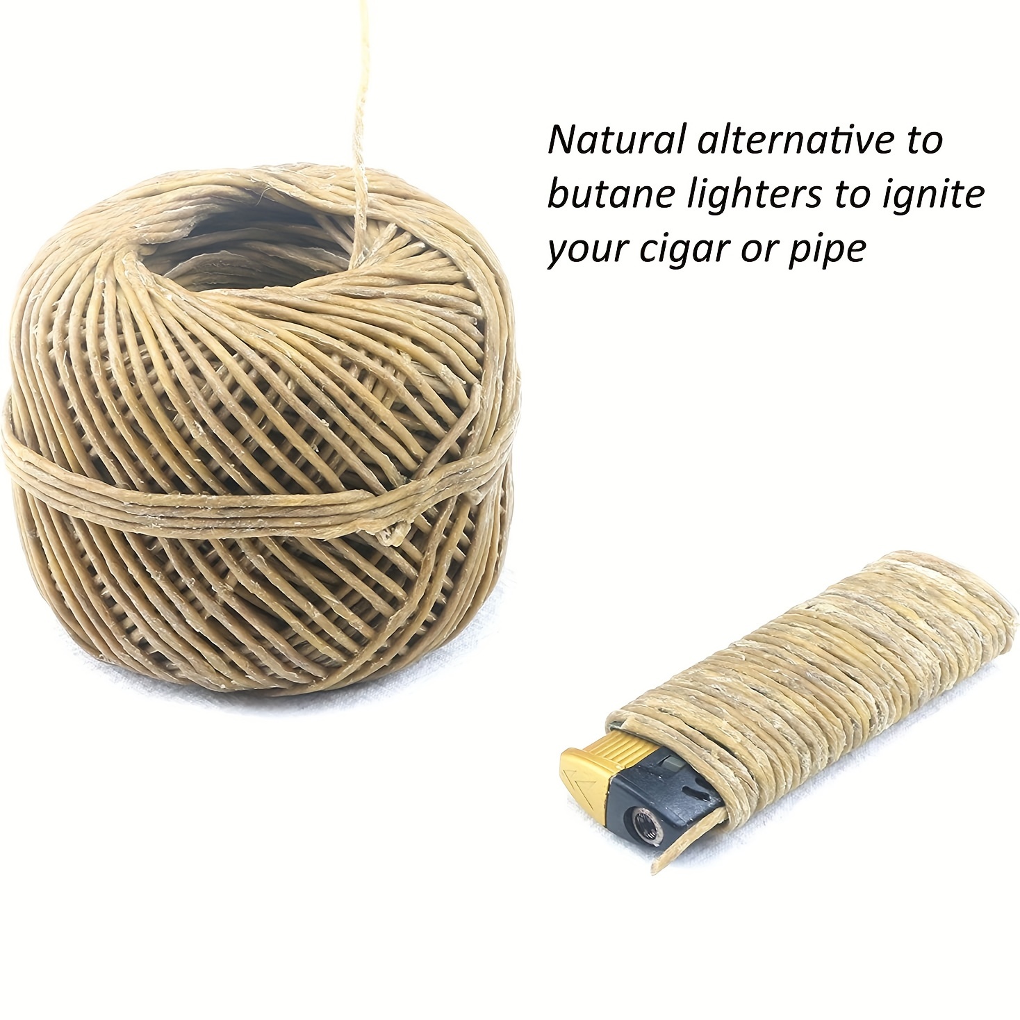 Six (6) 200FT/60M Hemp Wick Rolls With Organic BEESWAX, Great Butane  Replacement & Perfect For DYI Candle Wicks For Candle Making, Slow Burning,  Low Smoke Great For Candle Wicks. (1mm THICK) 