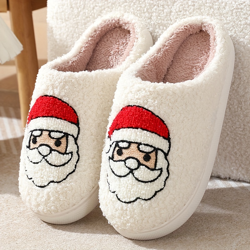 Cute hot sale christmas slippers