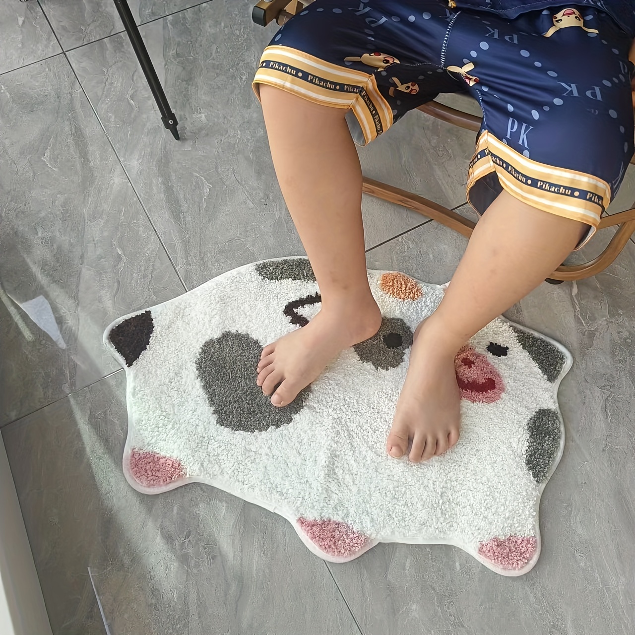 Cartoon Baby Small Bath Mat Non Slip Kids Shower Mats Anti - Temu