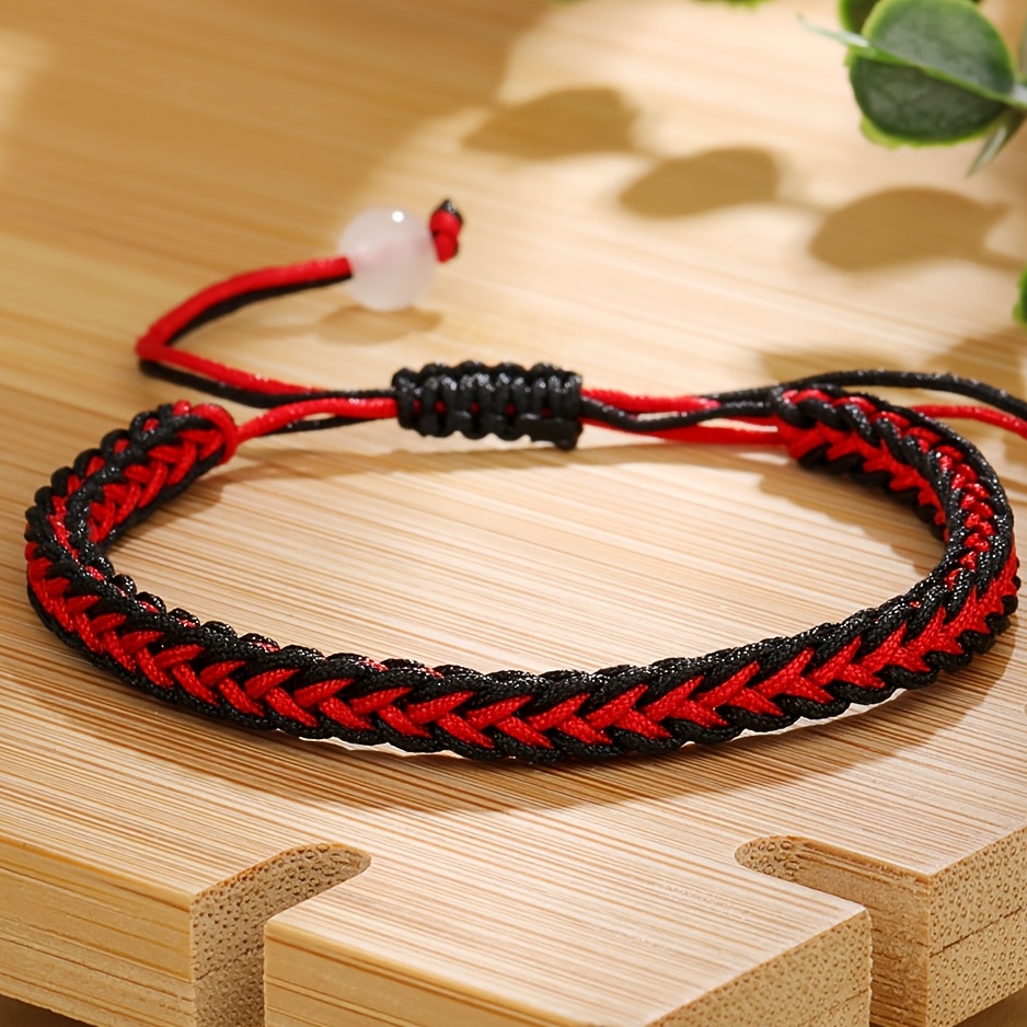 Lot Colorful Handmade Rope Bracelet Making Adjustable Rope - Temu