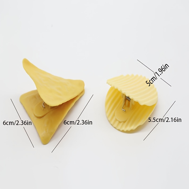 Interesting French Fries Sealing Clip, Creative Food Sealing Clip, Food  Seasoning Packaging Bag, Fresh-keeping Plastic Sealing Clip - Temu