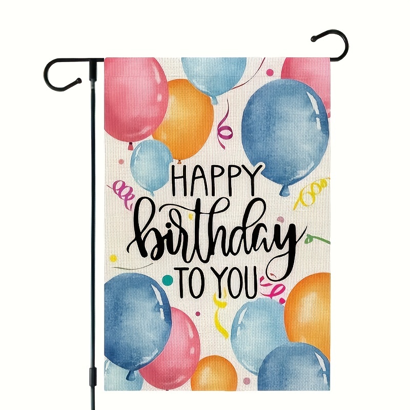 1pc Colorful Happy Birthday Party Decorations For - Temu