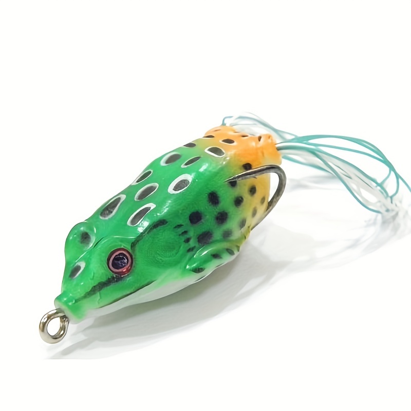 2pcs Soft Toad Fishing Lures, Frog-shaped Fishing Lure, Topwater Fishing  Lures With Hollow Body, Fishing Accessories
