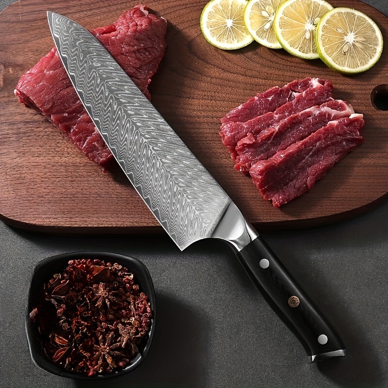 Damascus Chef's Special Knife Japanese Cuisine Knife Fish - Temu