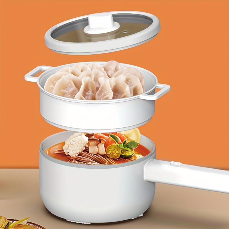 Topwit Electric Hot Pot, 1.5L Non-stick Ramen Cooker $23.39