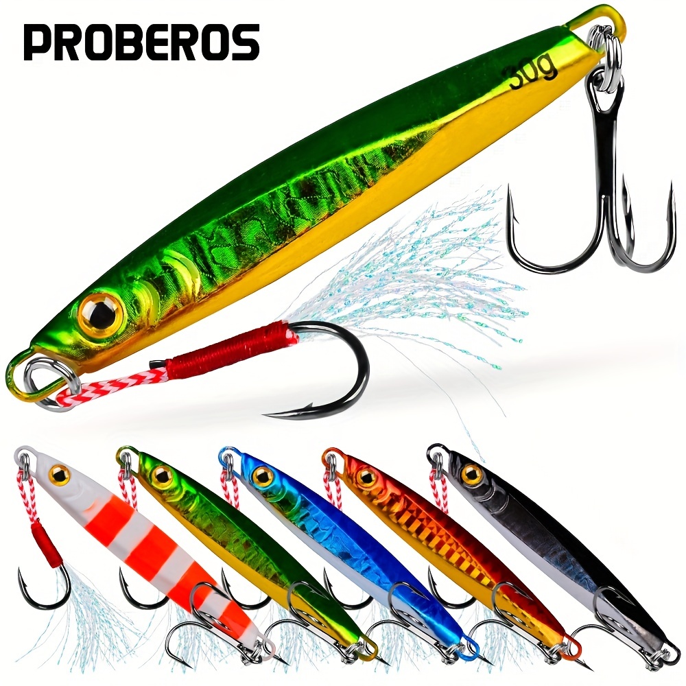 7 10 15 Assorted Color Fast Sinking Jigging Bait Perfect - Temu
