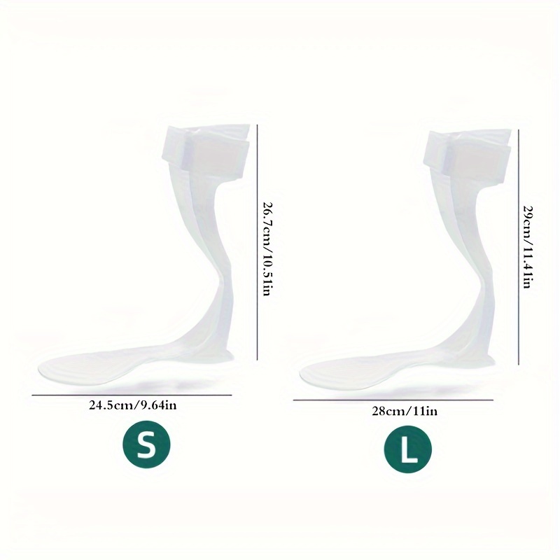 Drop Foot Brace AFO Leaf Spring Splint Ankle Foot Orthosis Support