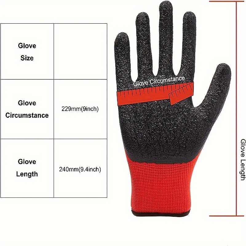 Hand Coated Safety Work Gloves For Men Women General Multi Use Construction  Warehouse Gardening Assembly Landscaping - Temu