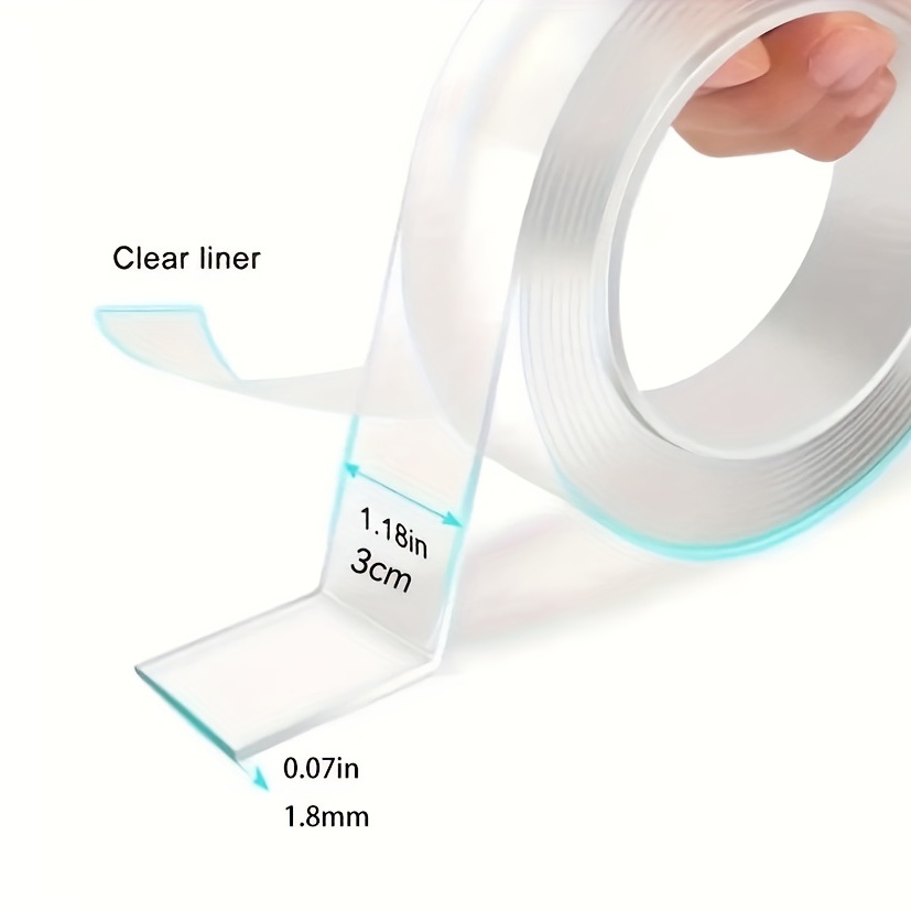 Nano Tape Sticky Tack Poster Tape Clear Double Sided Tape Heavy