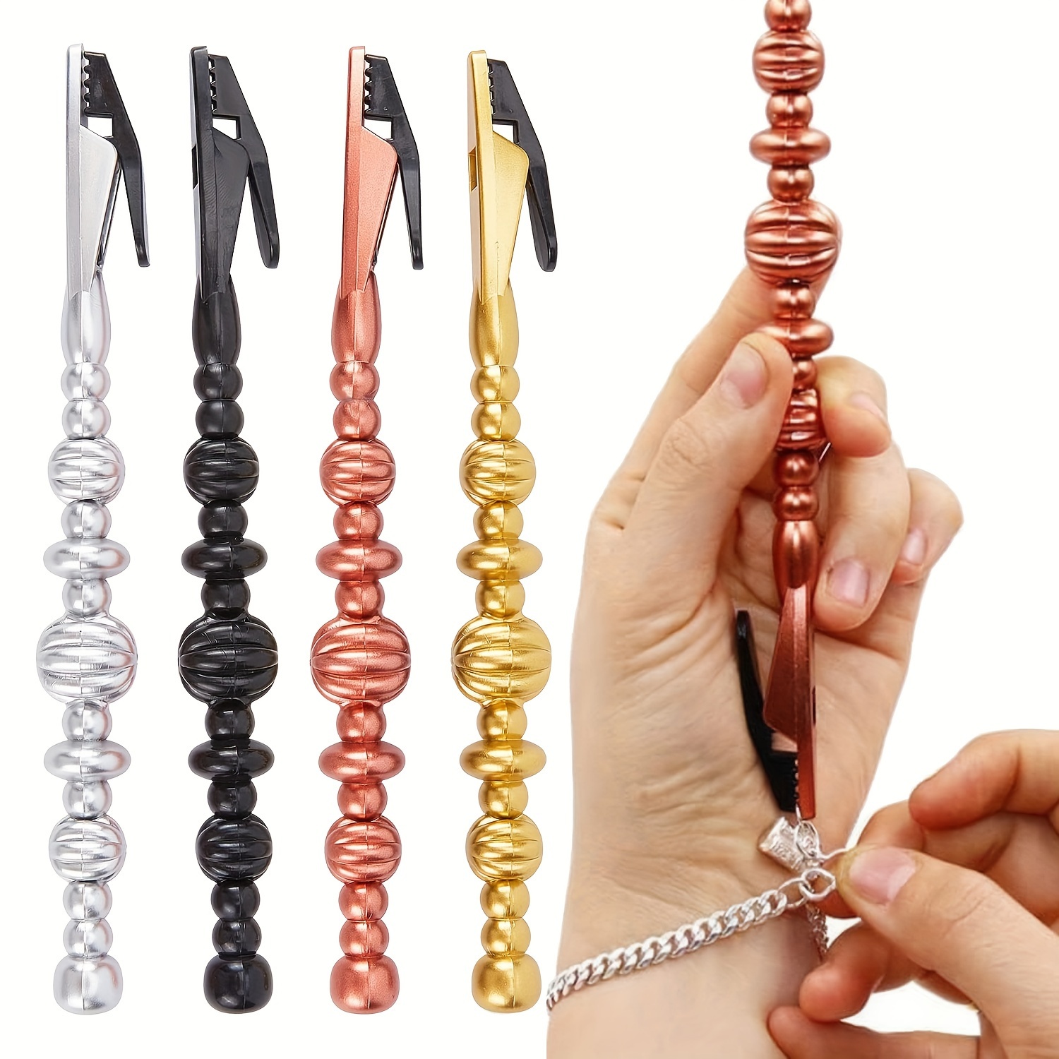 Bracelet Helper Tool Hook, Easy Jewelry Wearing Tool Aid Assistance, Metal  Bracelet Buddy Fastening Helper - Temu United Arab Emirates