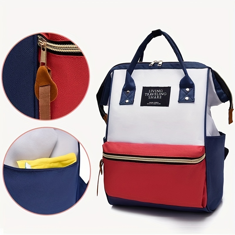 Large Capacity Waterproof Diaper Bag Backpack