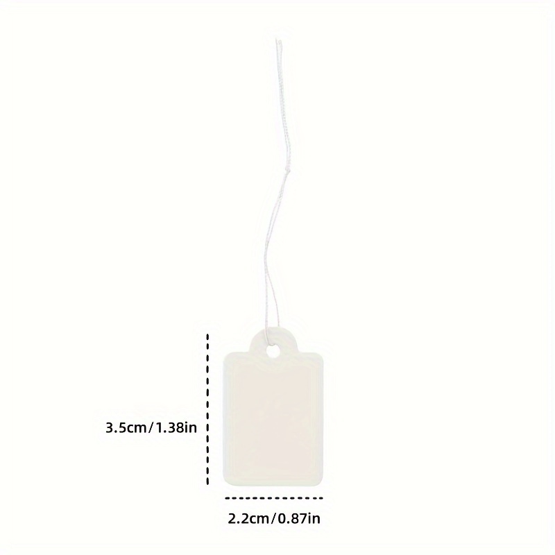 Price Tags With String Marking Strung Tags Blank Paper Tags - Temu