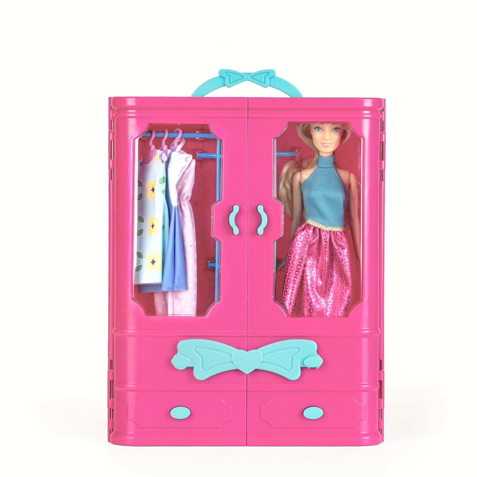 Barbie Dollhouse Wardrobe Dolls, Dollhouse Accessories