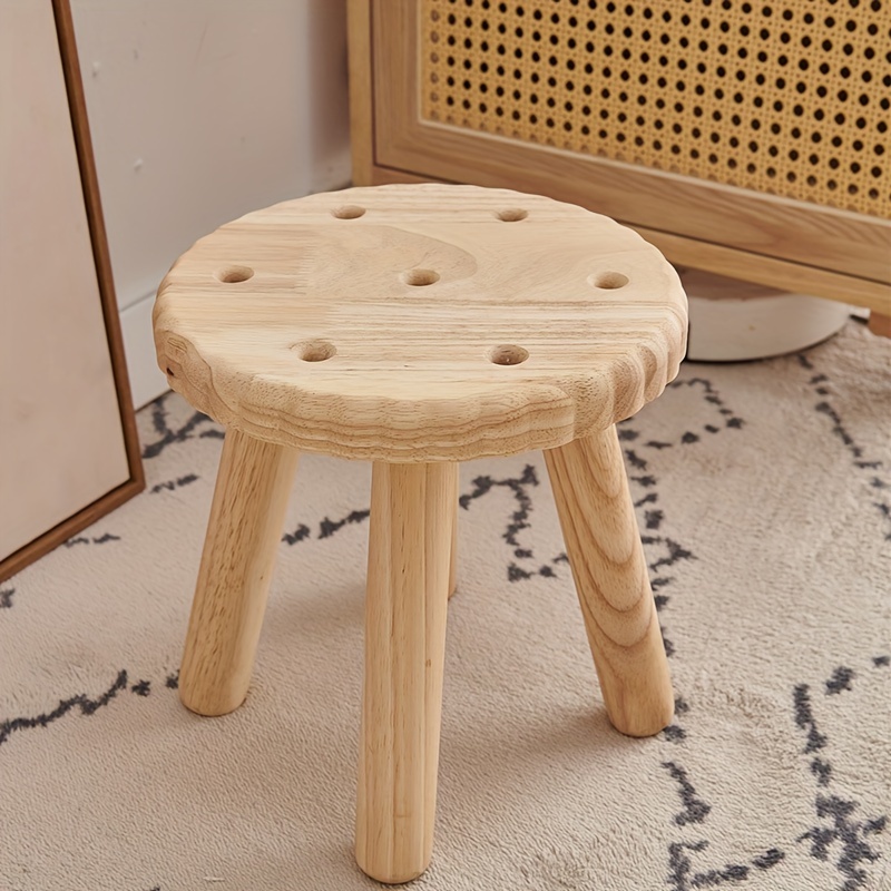  Silla infantil XiYunHan de madera maciza silla alas silla  decoración de habitación infantil mini taburete de tiro accesorios : Hogar  y Cocina