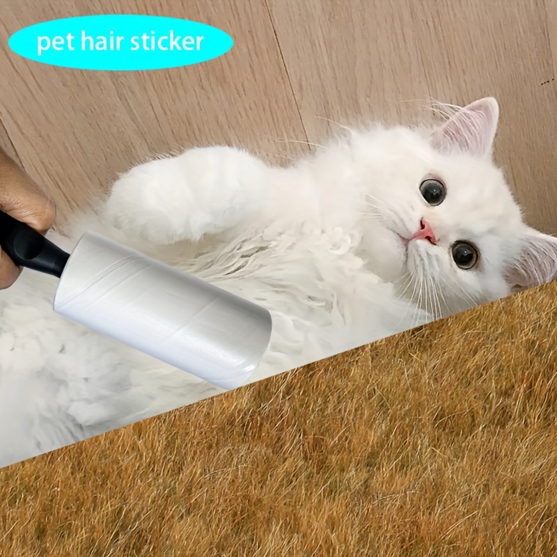 Pet Hair Removal Roller Brush Per Cane E Gatto, Spazzola Adesiva Per Peli  Domestici, Rotolo Adesivo Per Peli Strappabile - Temu Italy