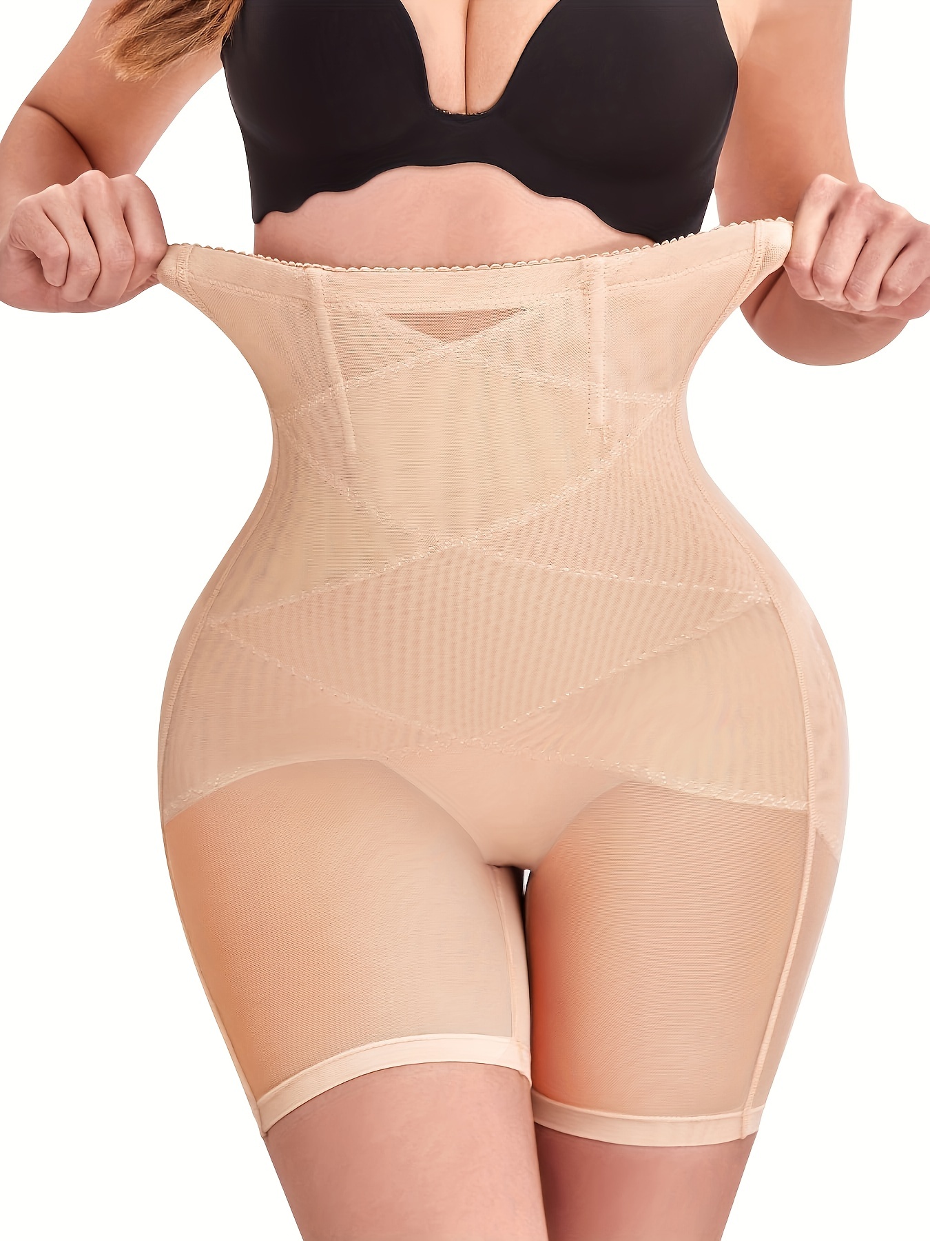 Women Waist Trainer Tummy Control Panties Body Shaper High Waisted Shapewear  Briefs Butt Lifter Slimming Corset Seamless (Beige, X-Small-Small) at   Women's Clothing store