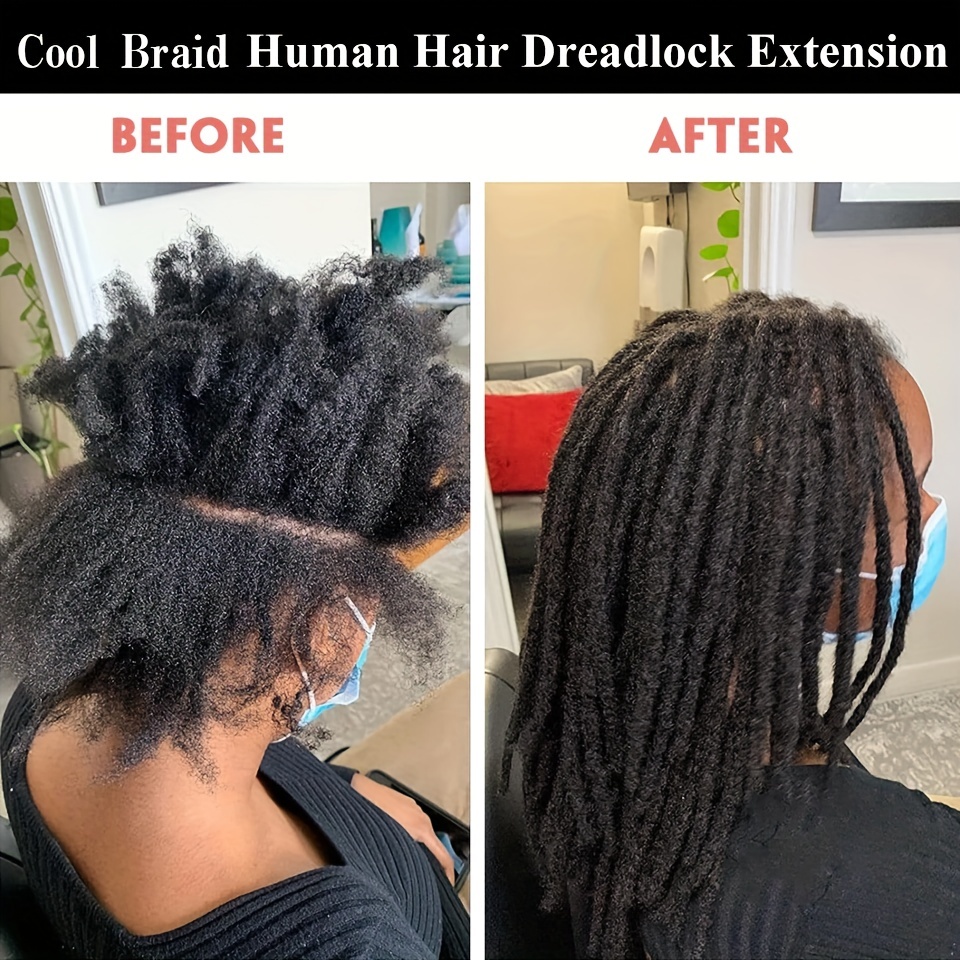 Human hair Dreadlocks Extension | Shopee Philippines