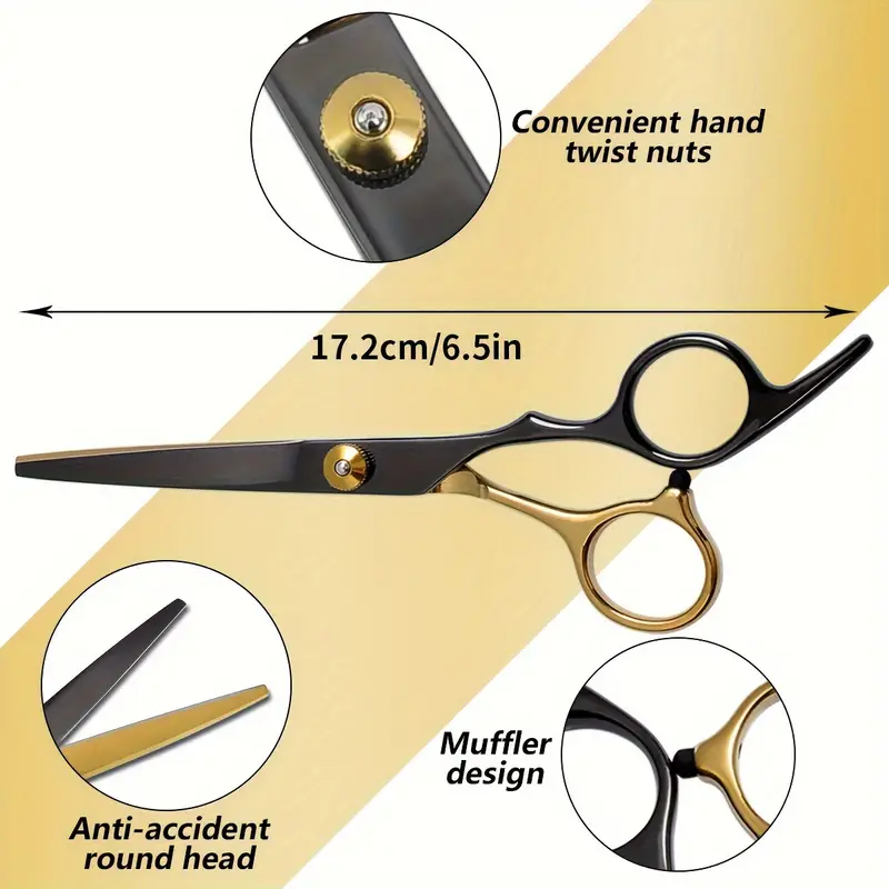 Forbici professionali per tagliacapelli strumento per tagliare i capelli  forbici per sfoltire i capelli accessori per forbici da parrucchiere in  acciaio inossidabile