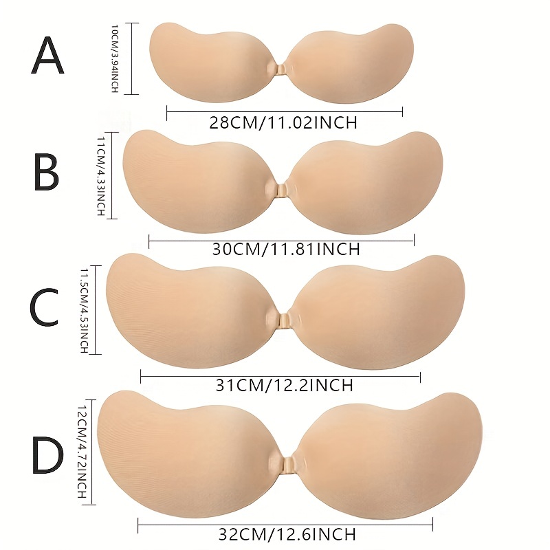 1Pc Mango Shape Silicone Chest Stickers Invisible Lift Cover Petals Self  Strapless Breast Pad Up Bra Adhesiv Q1R2 Underware Nude