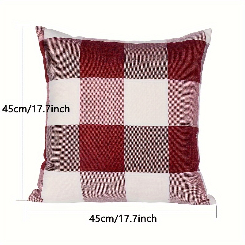 4PCS Fundas De Almohada De Otoño, 18 * 18 Pulgadas, Cuadros De