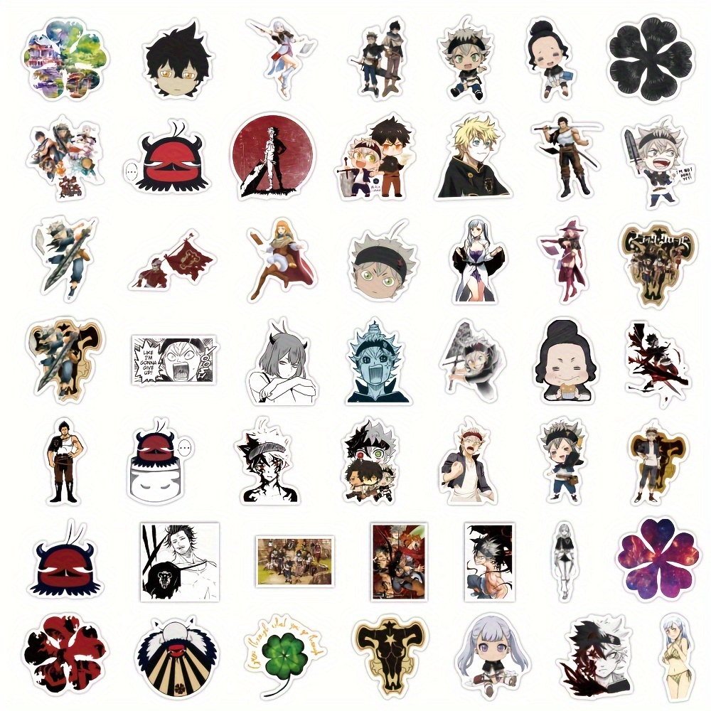 Anime Mixed Stickers[100 Pcs] Vinyl Waterproof Stickers for Laptop Water  Bottles