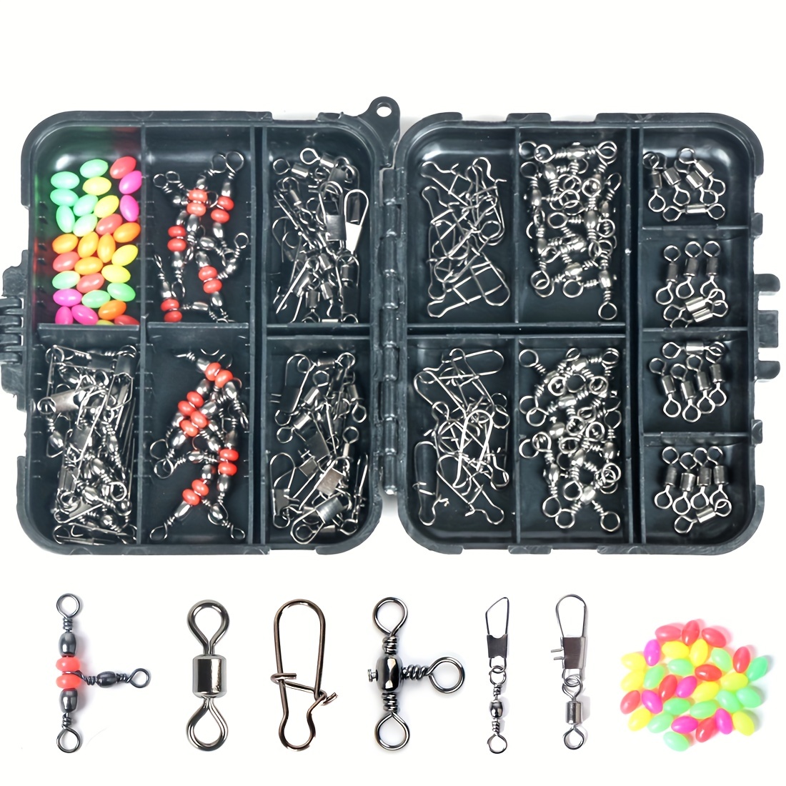 140pcs Fishing Tackle Kit: All You Need for Rock, Freshwater, & Saltwater  Fishing!