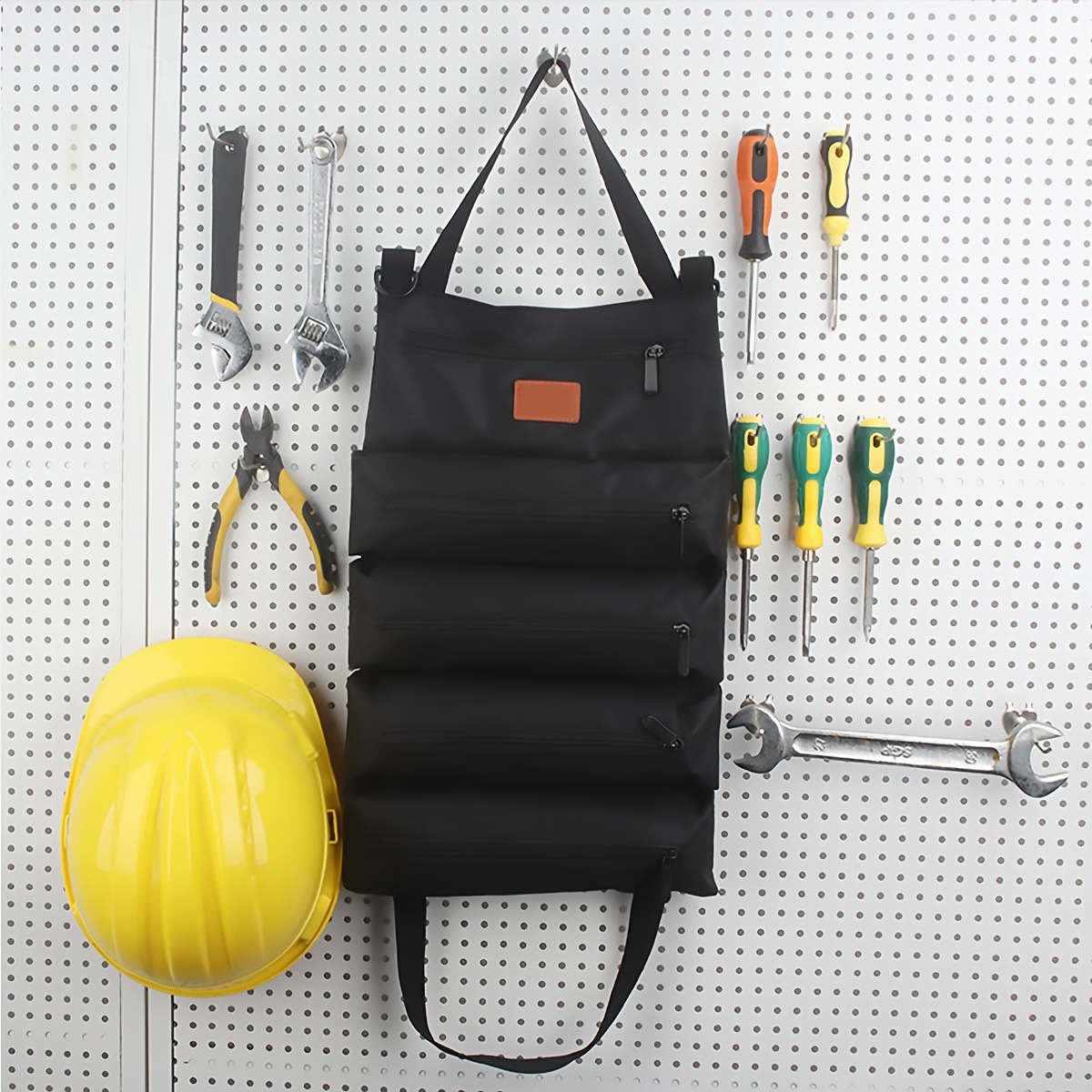 Multi purpose Roll Tool Bag Car Seat Back Hanging Storage - Temu