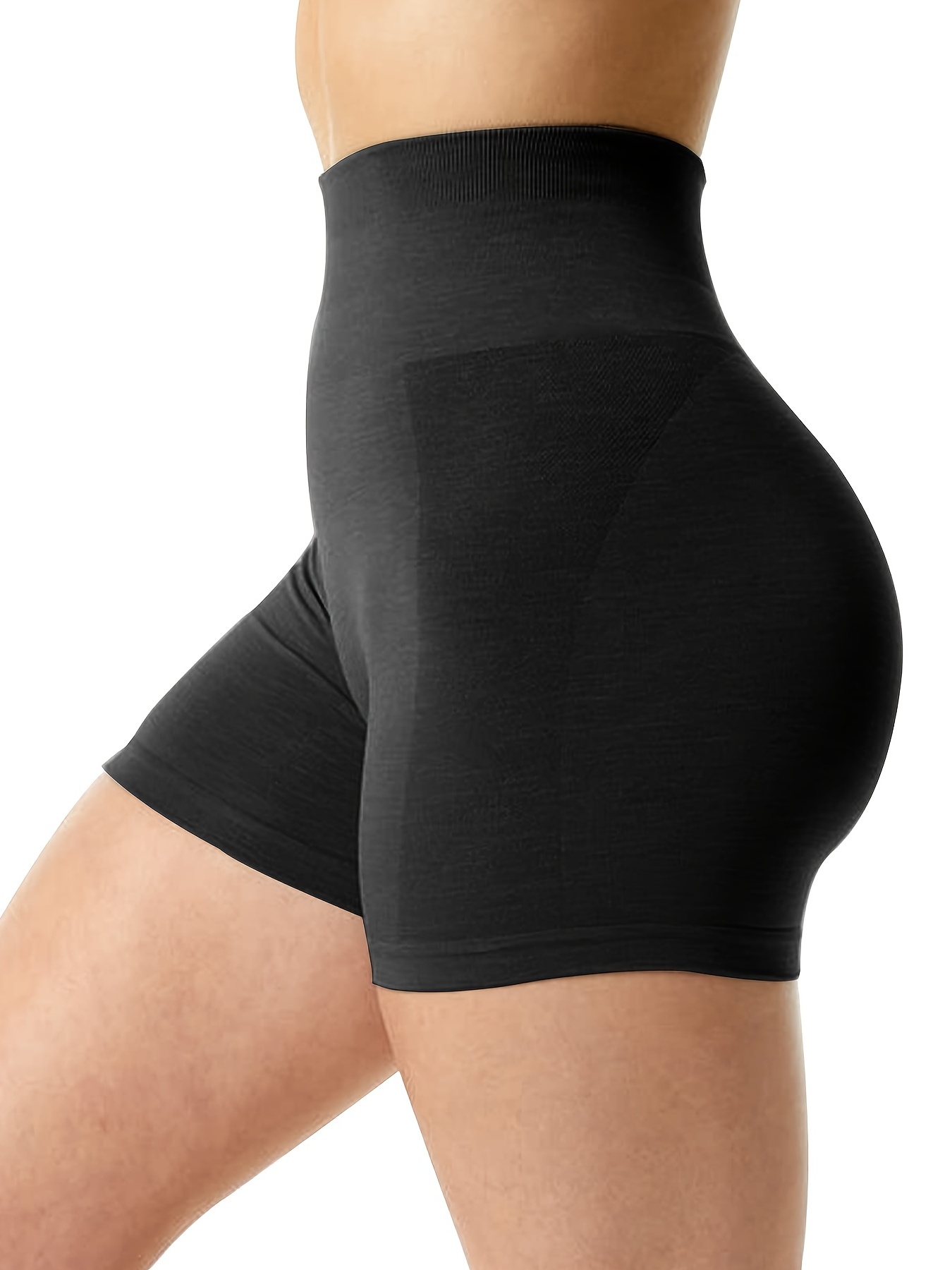 keriffe Womens High Waist Workout Shorts Seamless Cute Butt Lifting Tummy