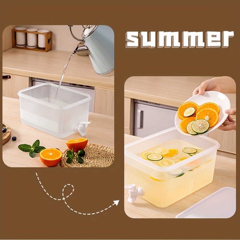 1 Pc of Pourer Fridge Lids Containers Kitchen Beverage