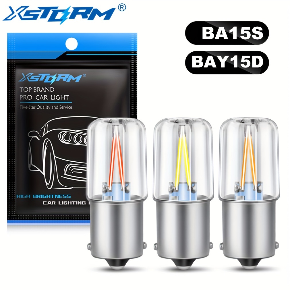 1156 LED Bulb with Projector Lens, BA15S/P21W/7506/LED Light Bulbs for  Backup Reverse Light Bulb 2600LM 6000K White