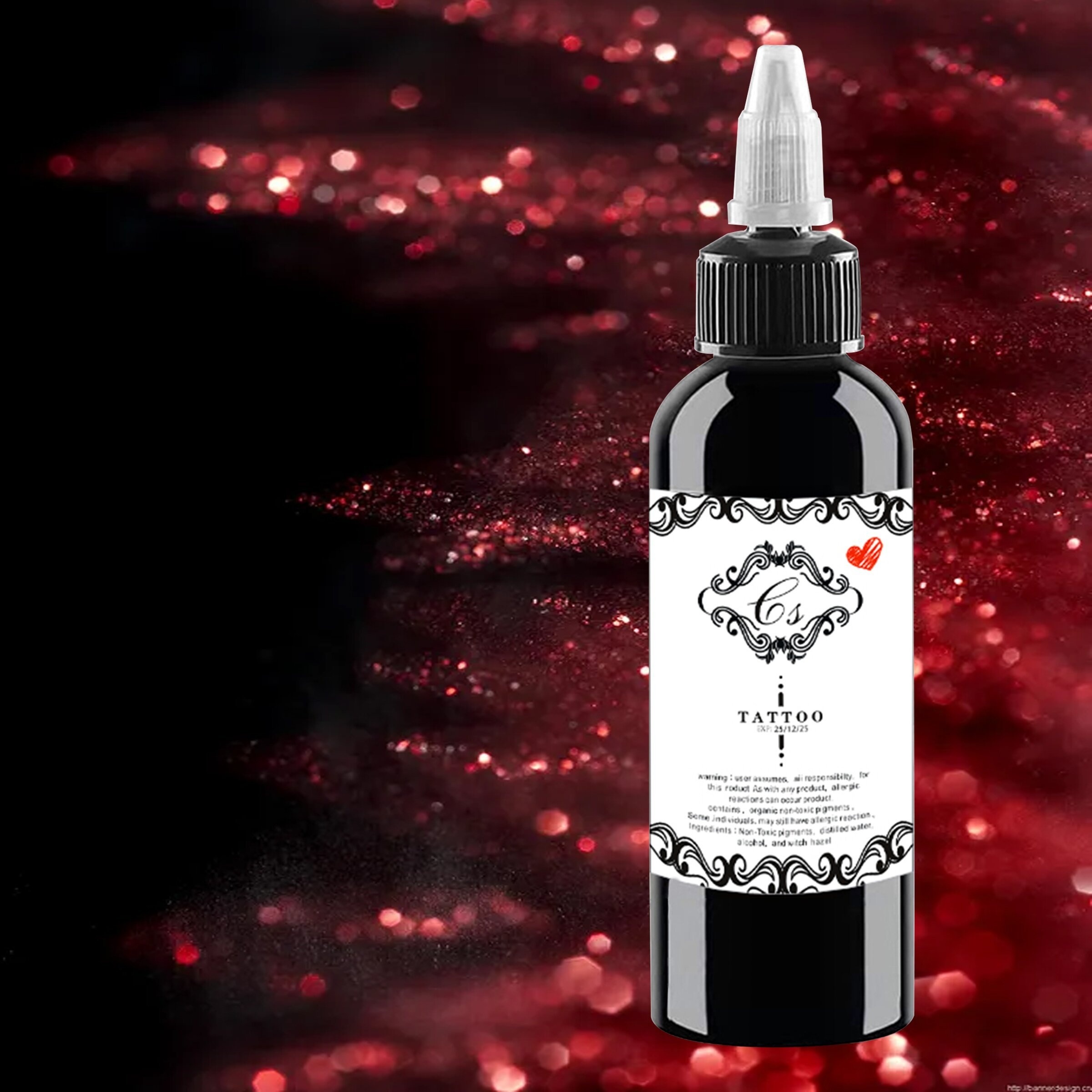 30ml Tattoo Ink Professional Pigment for Body Art Long Lasting