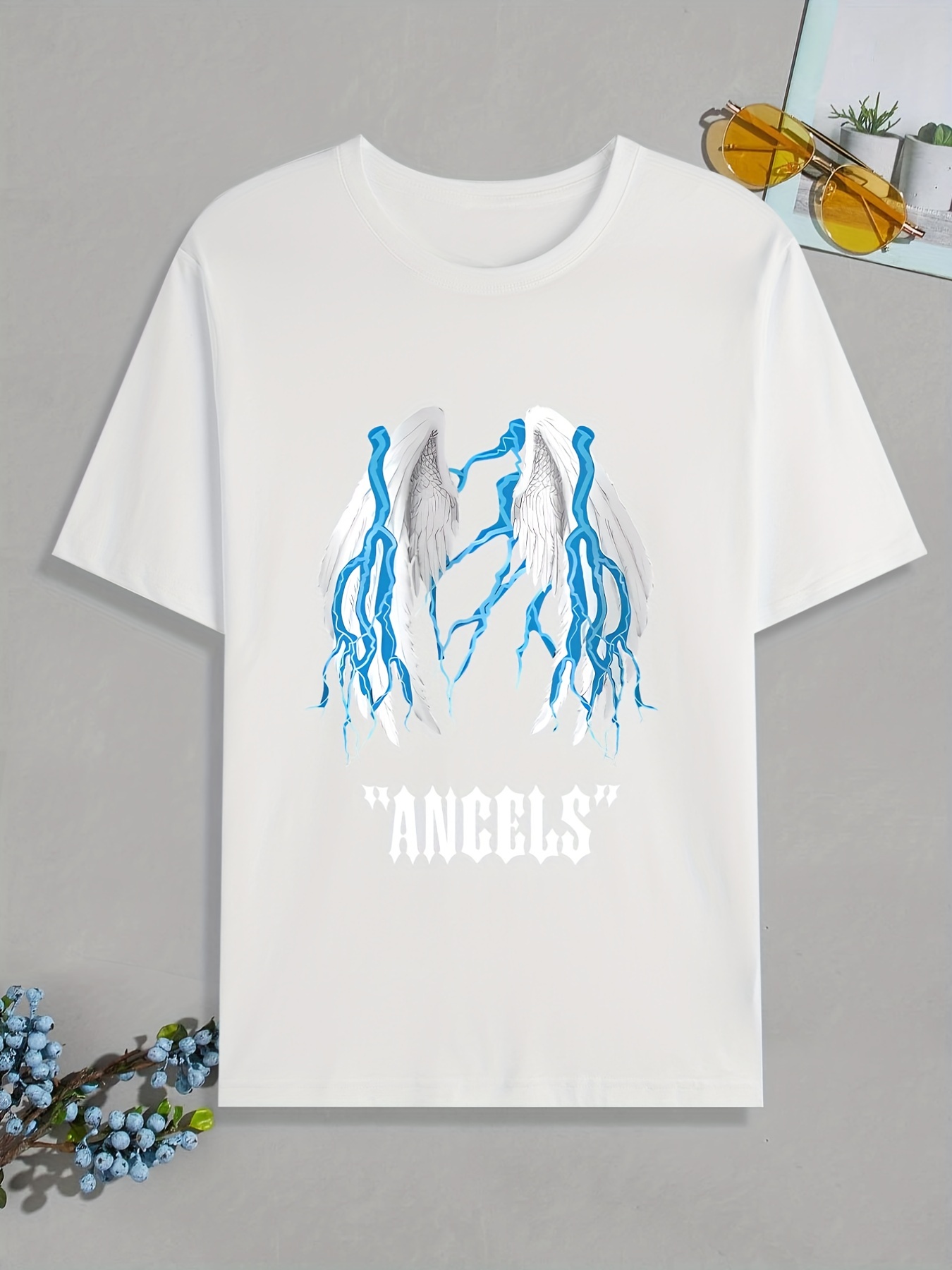 Palm Angels T-shirt in Blue for Men