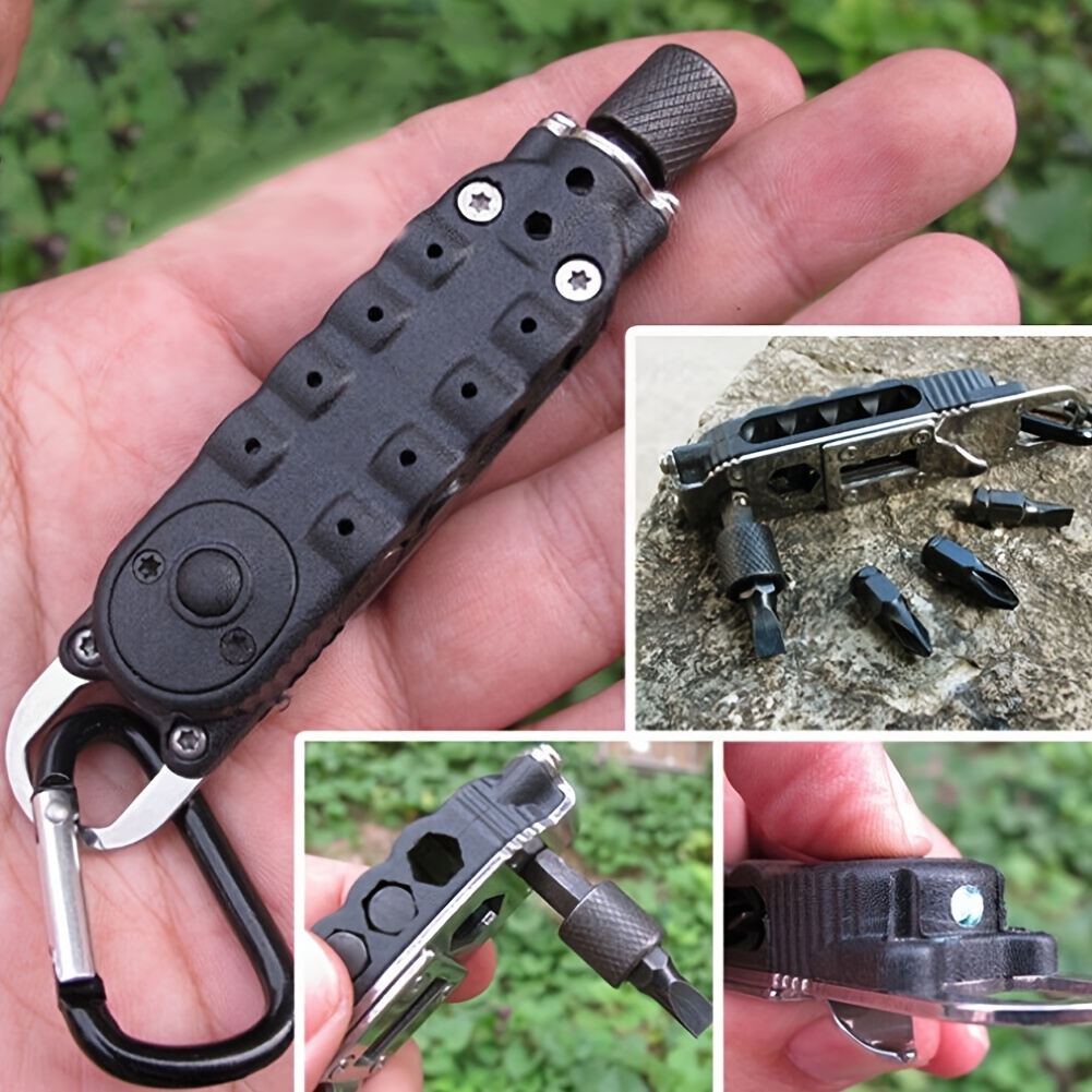 Mini Portable Multifunctional Combination Tool With Magic Driver,  Screwdriver, Bottle Opener - Temu