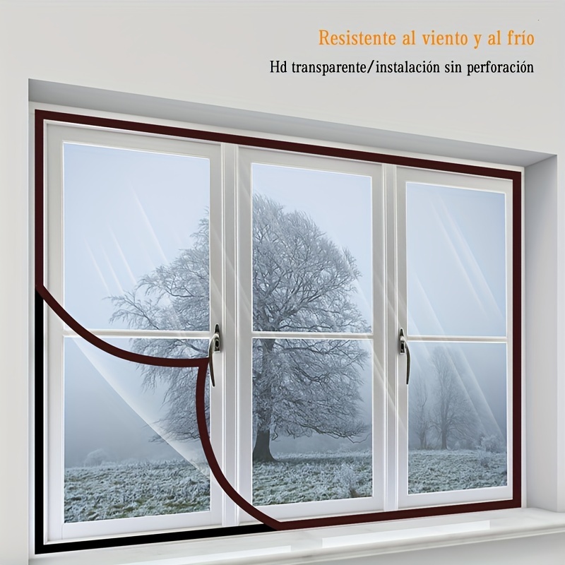 Película de aislamiento térmico para ventana, apertura de