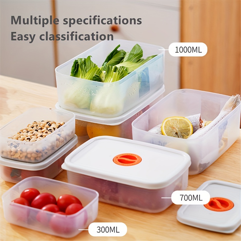 Food Storage Containers With Lids Airtight, Mini Square Fresh Keeping Box,  Freezer Microwave Food Storage Box, Dishwasher Safe, Kitchen Accessaries -  Temu