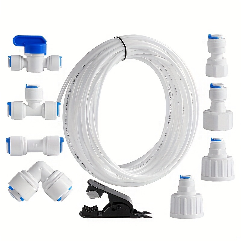  Inline Water Filter Kit for Ice Makers with 1/4