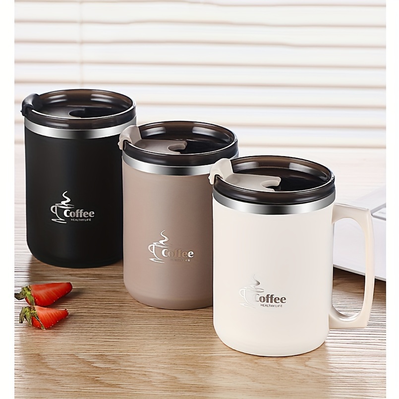 1pc 450ml Self String Mug Lazy Electric Mixing Cup Creative Big Belly Fodera  In Acciaio Inossidabile Europeo Caffè Latte Tazza Automescolante Tazze Torna  A Scuola Materiale Scolastico Studente College Dormitorio Appartamento  Bicchieri