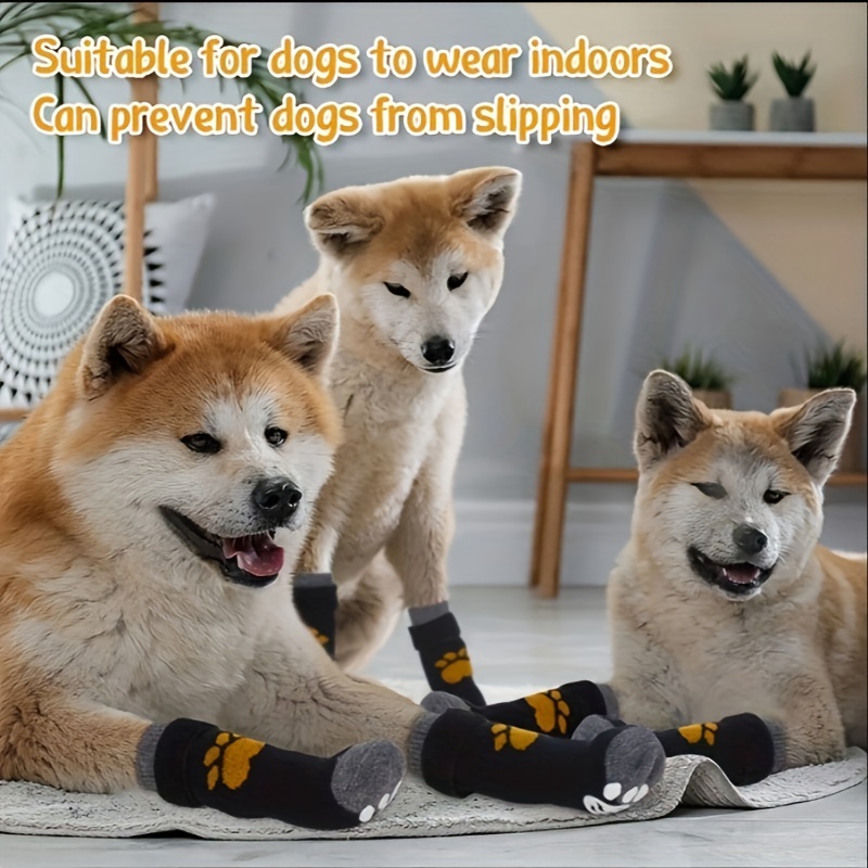 4pzas - Calcetines Impermeables Antideslizantes Anti - Escaldaduras Perros,  Zapatos Cachorros, Accesorios Transpirables Exteriores, Protectores Patas  Caninas, Ahorra Dinero En Temu