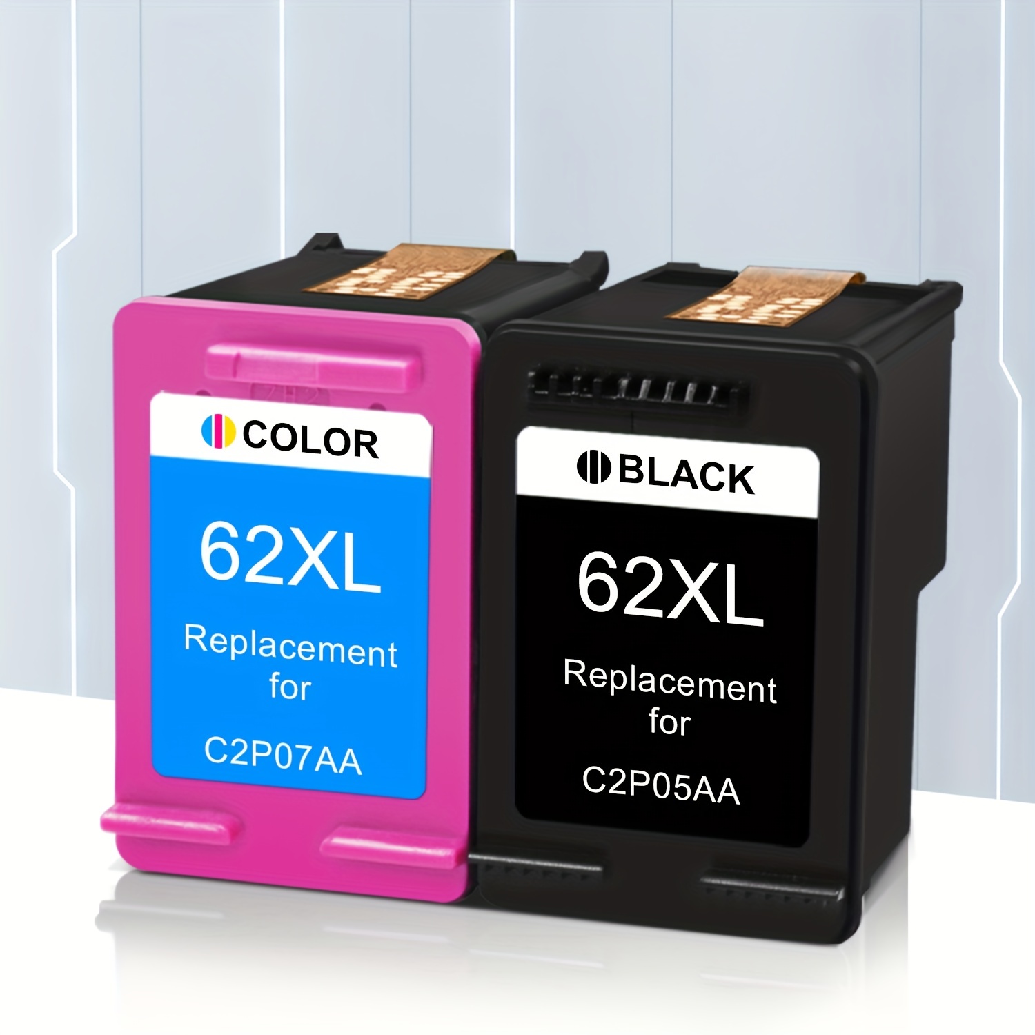 Remanufactured 62xl 62 62 Xl Refilled Ink Cartridge - Temu