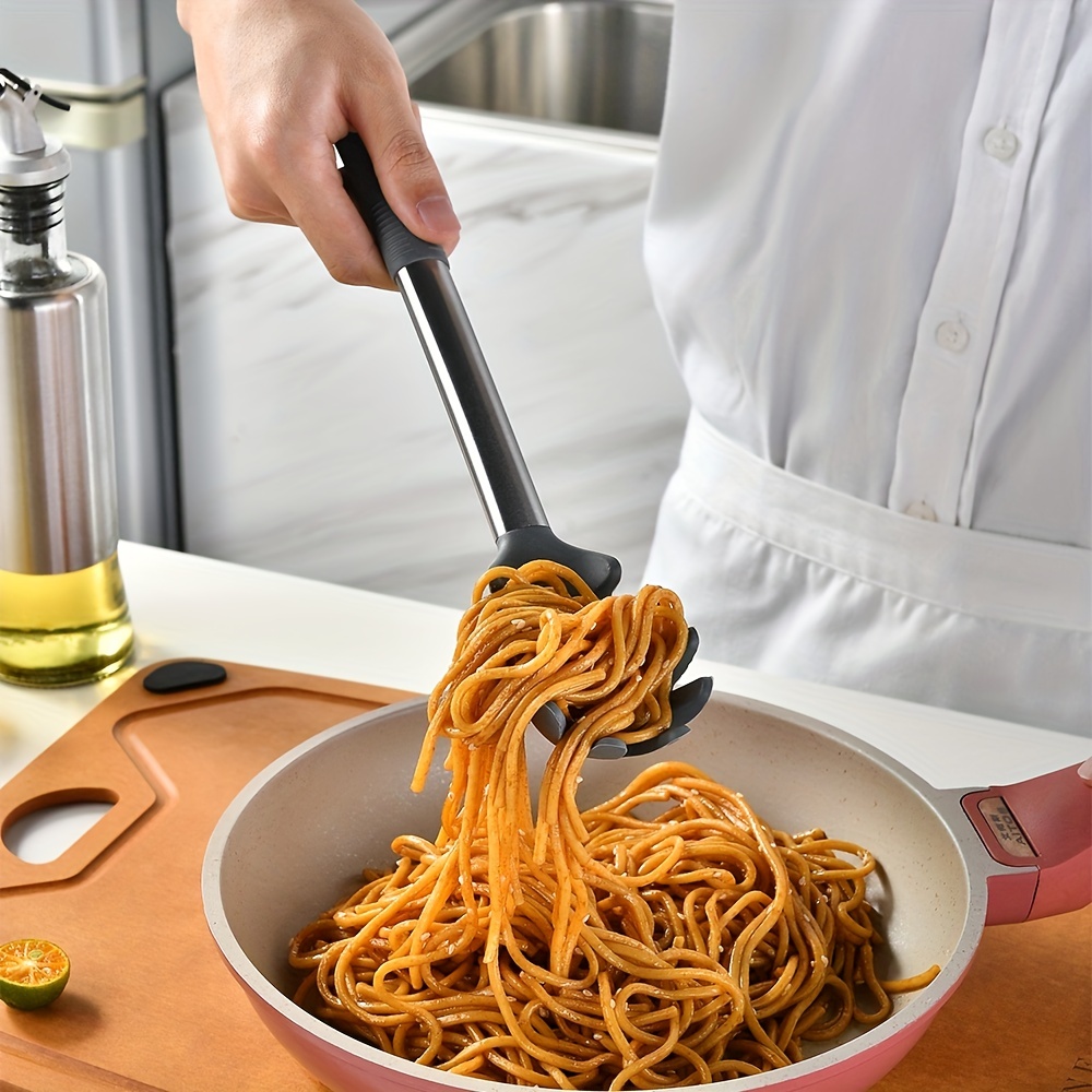 spaghetti server, silicone & ss handle - Whisk