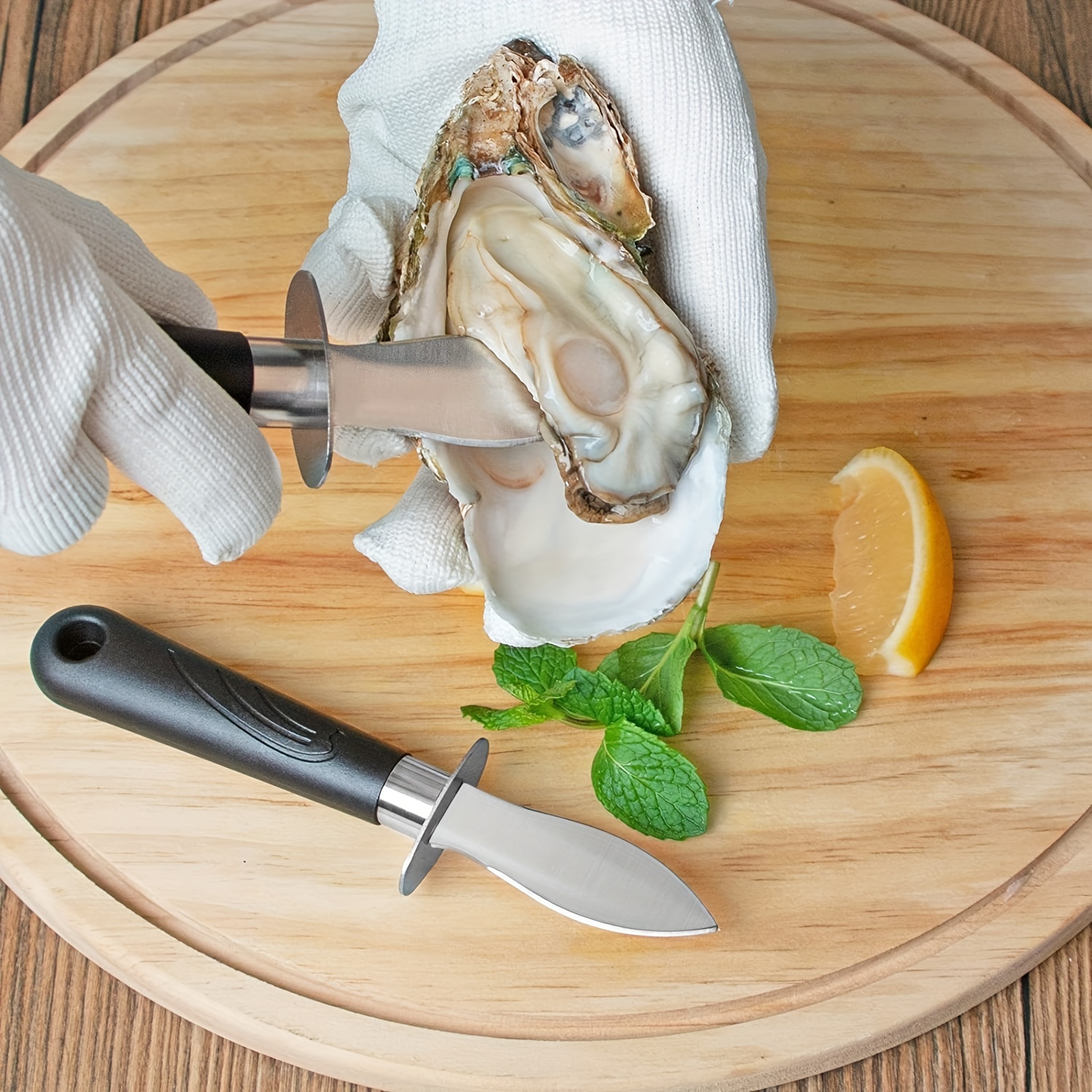 Stainless Steel Oyster Knife Household Oyster Opening Knife - Temu