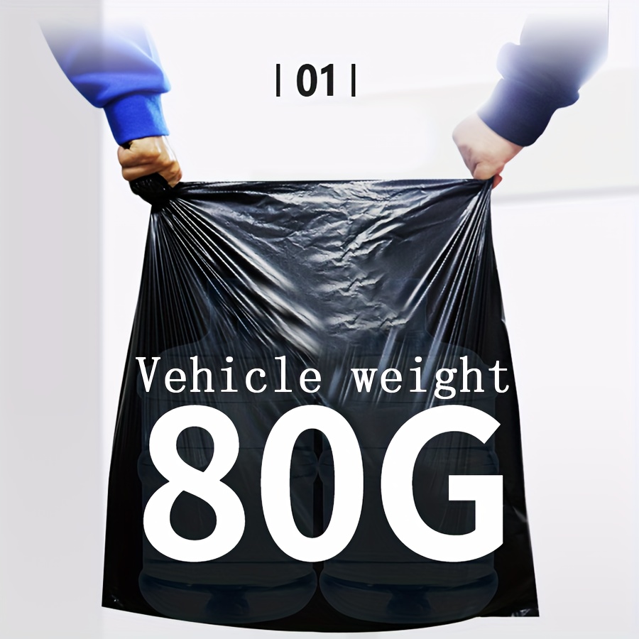 100pcs Garbage Bags Vest Style Storage Bag For Home Waste Trash Bags  cleaning supplies
