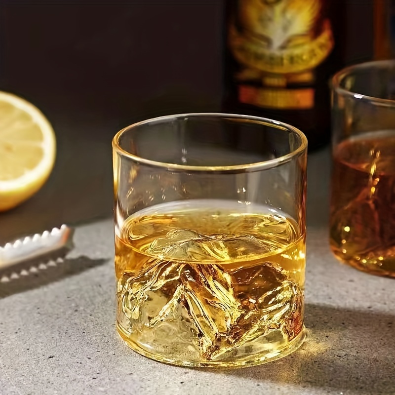 Bicchiere Da Whisky Di Montagna Giapponese Vintage Da 1 Pezzo, Bicchieri Da  Vino Senza Stelo Con Bicchieri Di Cristallo Vecchio Stile Dal Design