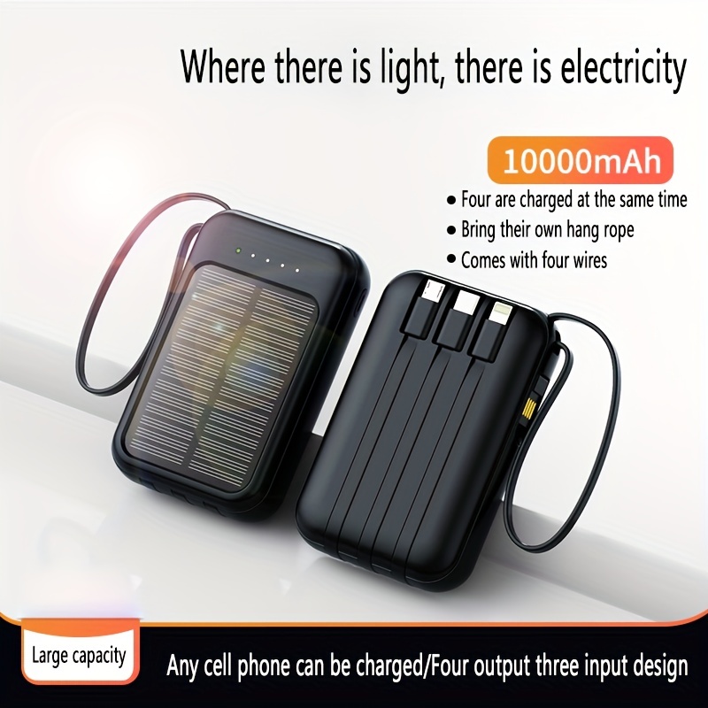 Portable Charger Power Bank External Battery Pack 27,000mAh Capacity for  Cell Phones 